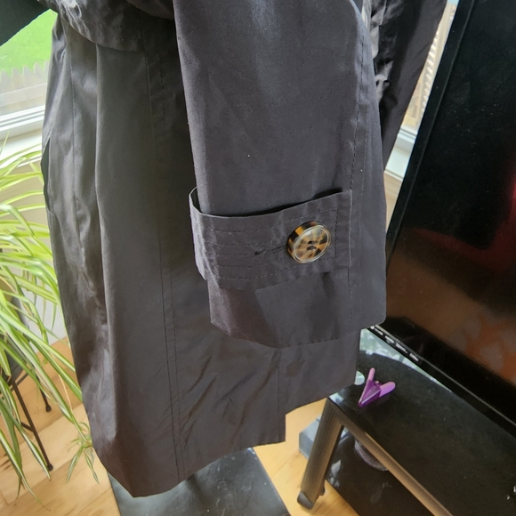 Marvin Richards Women's Lightweight Belted Trench Coat Size Small - Picture 9 of 13